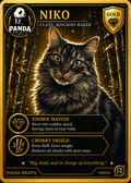 Custom Pet Signature Card