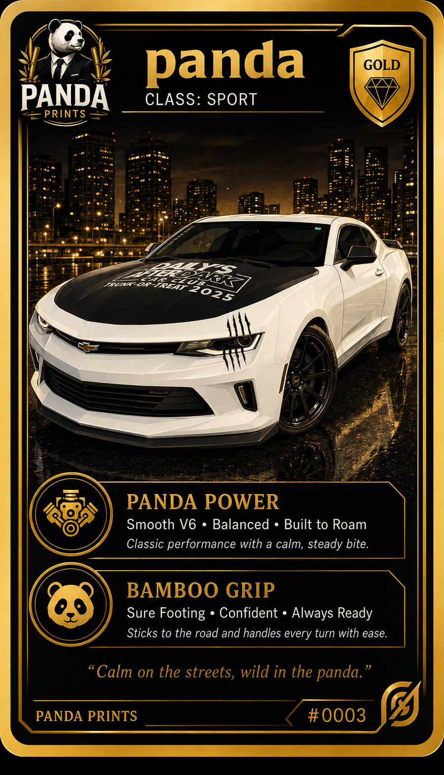 Vehicle Cards