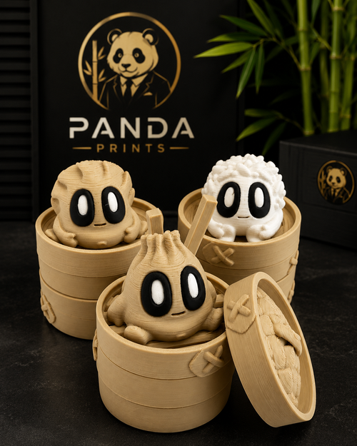 Blob Dim Sum 3D Printed Collectible