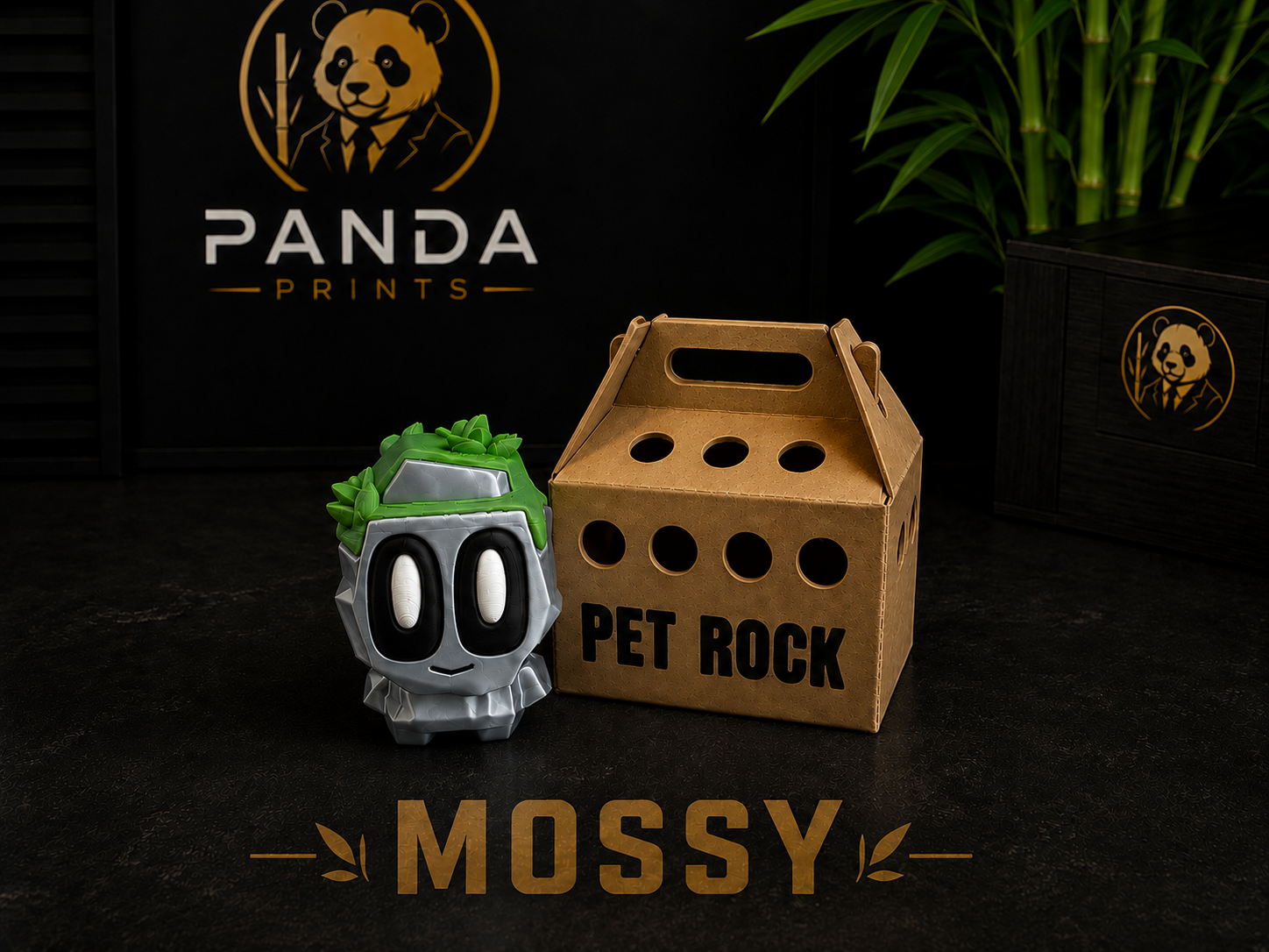 Blob Rocks 3D Printed Pet Rock Collectible